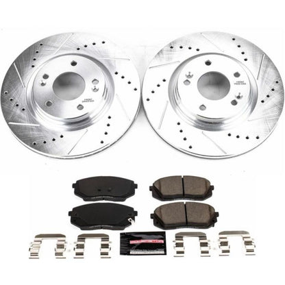 PowerStop Power Stop 16-19 Hyundai Sonata Front Z23 Evolution Sport Brake Kit
