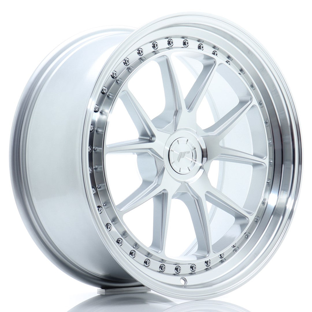 JR Wheels JR391990F15X1572SM - JR39 19x9 ET15-40 5H BLANK Silver Machined Face