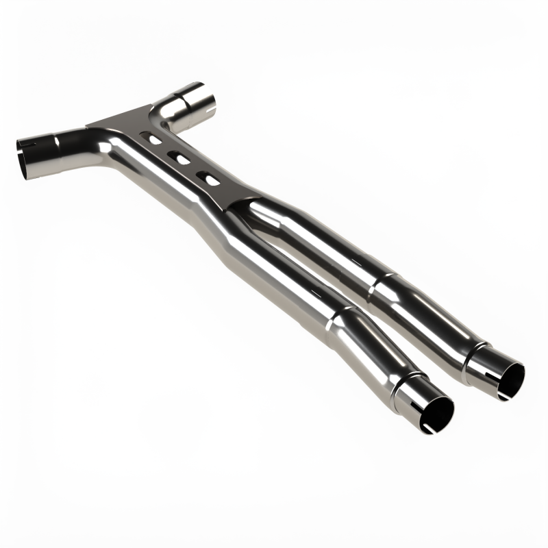 Kooks Headers Kooks 15-26 Ford Mustang 5.0L V8 3in. SS Catted Ultra X-Pipe - OEM Connection