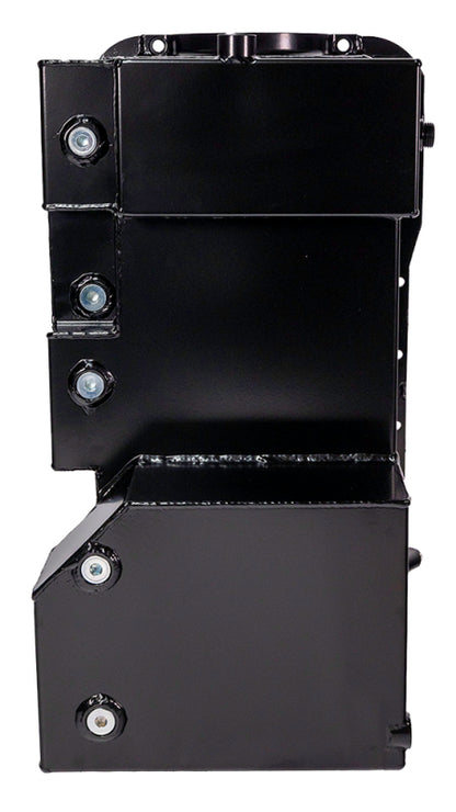 Moroso Ford 351W (w/Rear Sump & Billet End Seals) Power Pouch Wet Sump 7qt 9in Steel Oil Pan