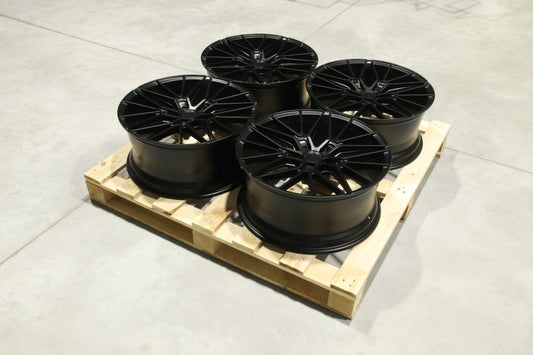 JR Wheels SET-JR#200 Set of JR38 20x9 ET20 5x120 Matt Black