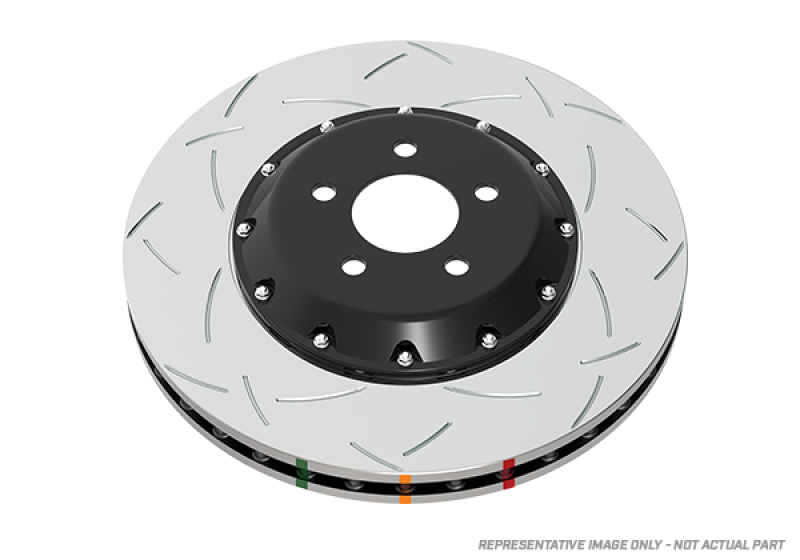 DBA 03-08 Infiniti G35 (w/Brembo Brakes) Front 5000 Series Slotted Rotor w/Gold Hat