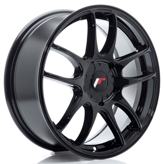 JR Wheels JR291770F15X2072GB JR Wheels JR29 17x7 ET20-48 5H BLANK Gloss Black