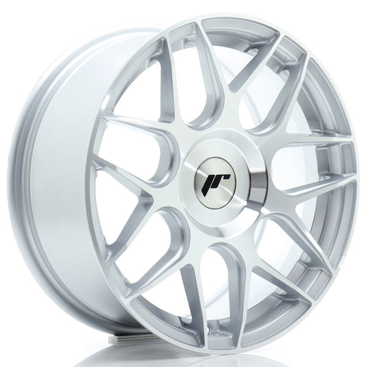 JR Wheels JR181670F1XX2067SM1 JR Wheels JR18 16x7 ET20-35 BLANK Silver Machined Face