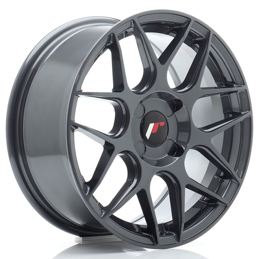 JR Wheels JR181670F14X2067HG1 JR Wheels JR18 16x7 ET20-35 4H BLANK Hyper Gray