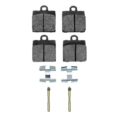 R1 Concepts R1 1966-1970 Volkswagen Karmann Ghia Front R1 Optimum OE Pads & Hardware Kit
