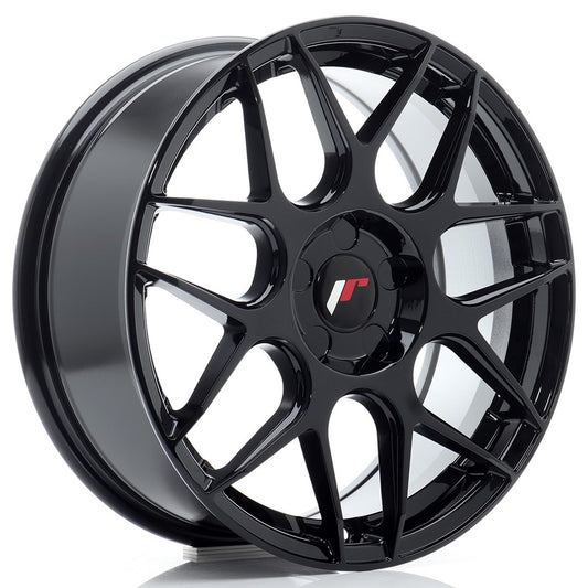 JR Wheels JR181770F15X2067GB1 JR Wheels JR18 17x7 ET20-40 5H BLANK Gloss Black