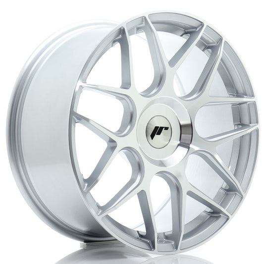 JR Wheels JR181885F25L4572SM1 JR Wheels JR18 18x8,5 ET45 5x112 Silver Machined
