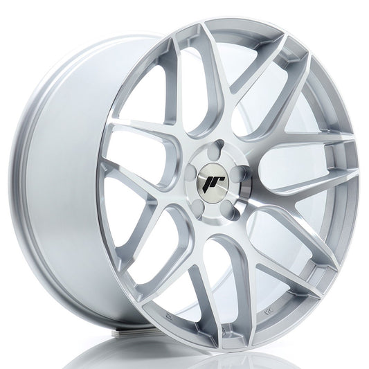 JR Wheels JR182095F25X2072SM1 JR Wheels JR18 20x9,5 ET20-35 5H BLANK Silver Machined Face