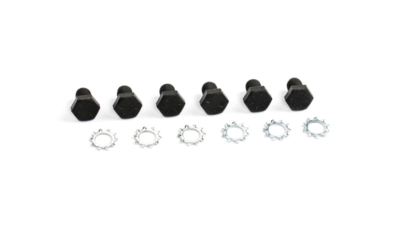 Cometic Gasket Cometic Flexplate Bolts 7/16 - 20 x 11/16in - Grade 8 With Black Oxide Finish and Lock Washers