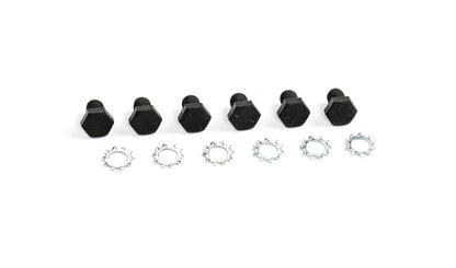 Cometic Gasket Cometic Flexplate Bolts 7/16 - 20 x 11/16in - Grade 8 With Black Oxide Finish and Lock Washers