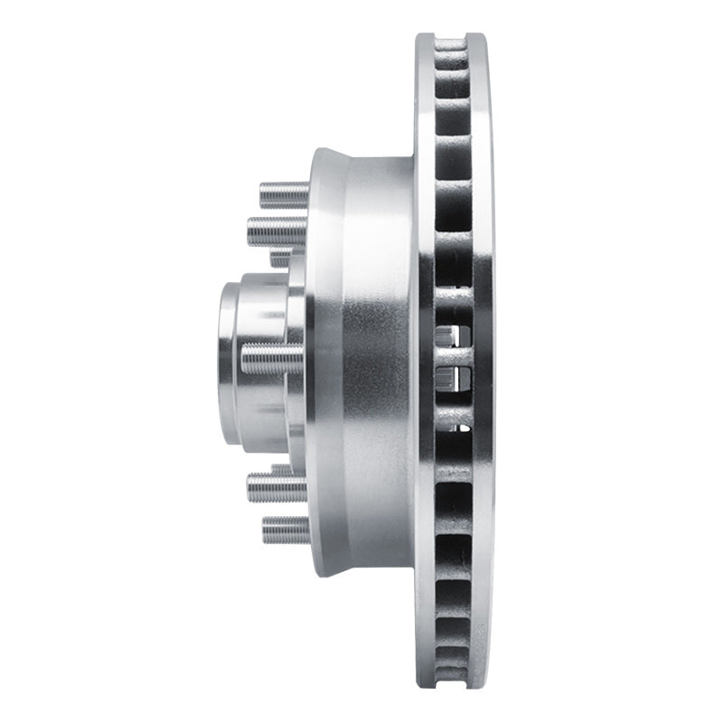 R1 Concepts R1 92-02 Chevrolet C1500 Suburban Front Right Drilled & Slotted Silver Brake Rotor