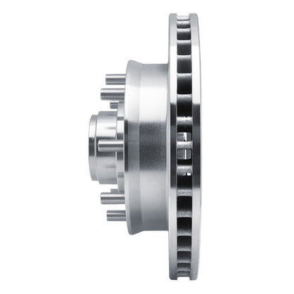 R1 Concepts R1 92-02 Chevrolet C1500 Suburban Front Right Drilled & Slotted Silver Brake Rotor