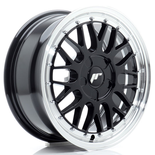 JR Wheels JR2316705X2072GB1 JR Wheels JR23 16x7 ET20-45 5H BLANK Gloss Black w/ Machined Lip