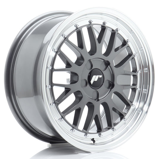 JR Wheels JR231775F15X2072HG1 JR Wheels JR23 17x7,5 ET20-40 5H BLANK Hyper Gray w/ Machined Lip
