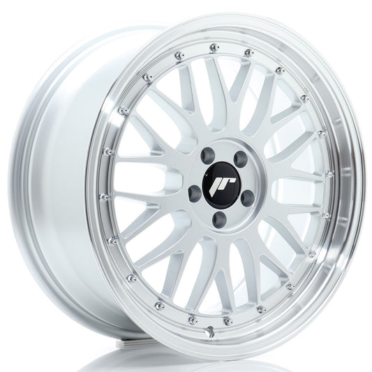 JR Wheels JR231885F15K3557HS2 JR Wheels JR23 18x8,5 ET35 5x100 Hyper Silver w/ Machined Lip