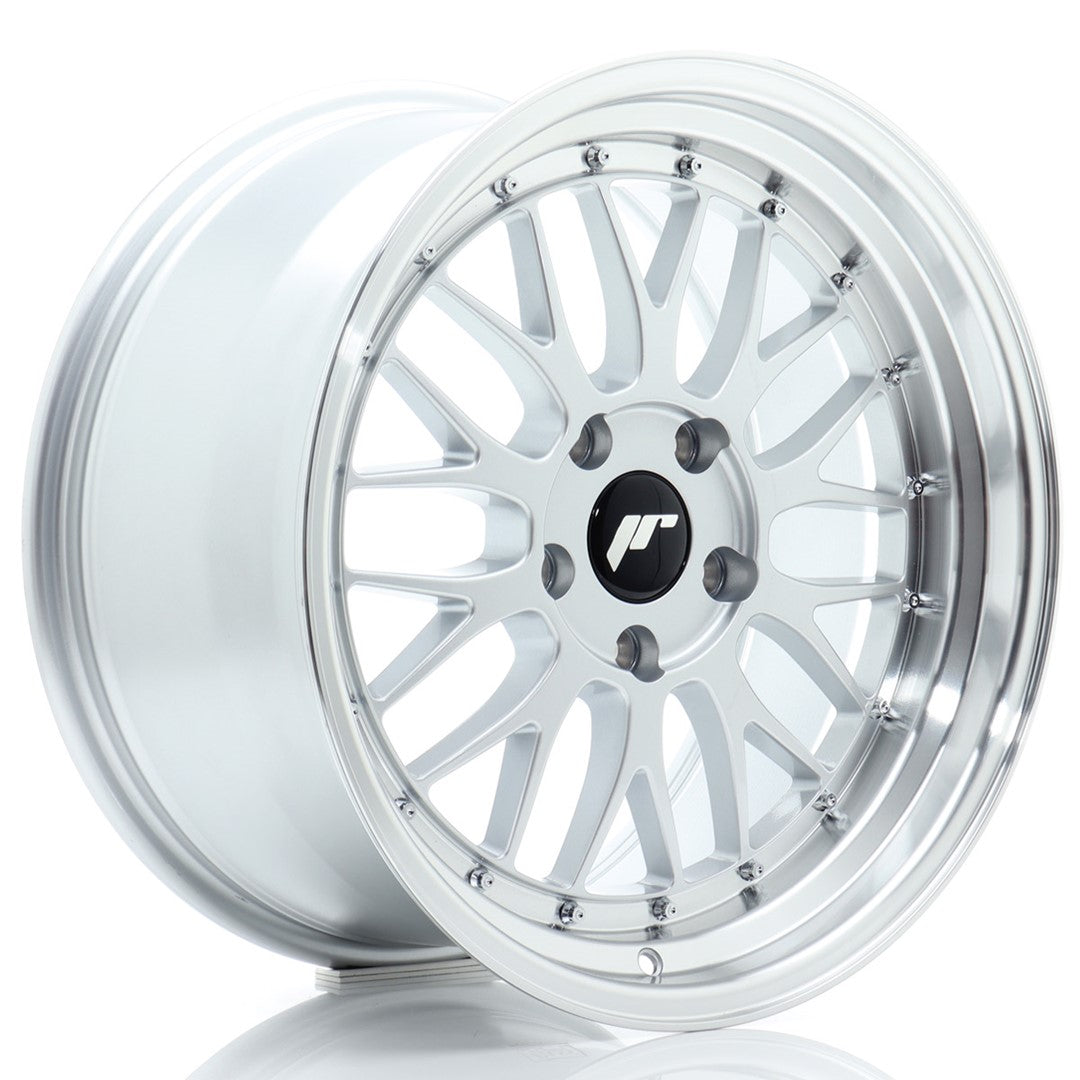 JR Wheels JR231895F25I4072HS2 JR Wheels JR23 18x9,5 ET40 5x120 Hyper Silver w/ Machined Lip