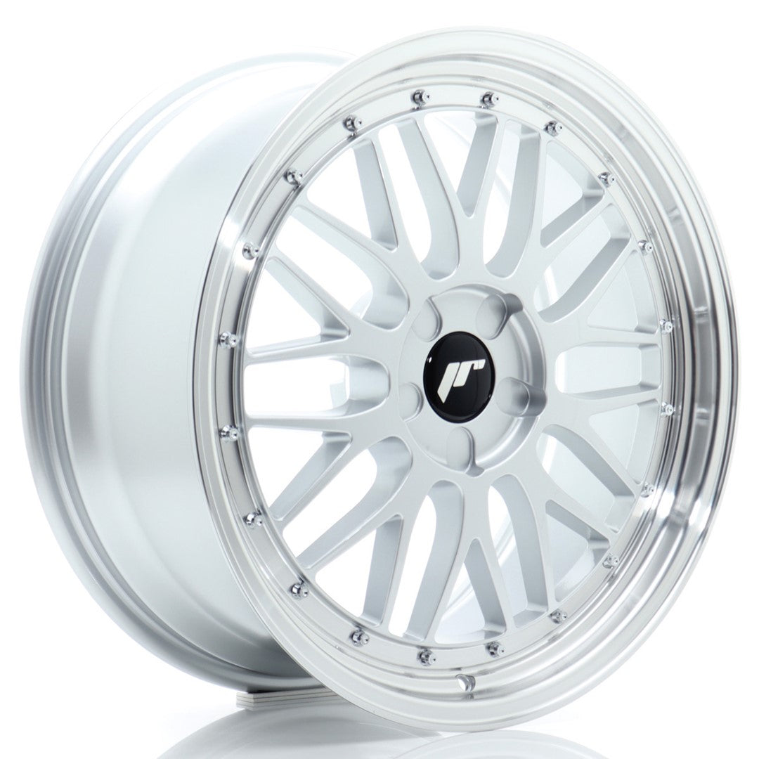 JR Wheels JR231980F15X2072HS2 JR Wheels JR23 19x8 ET20-40 5H BLANK Hyper Silver w/ Machined Lip