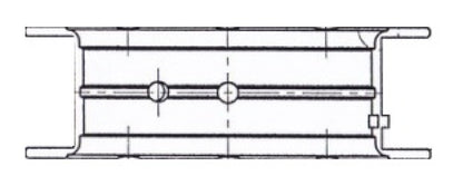 ACL TRIMETAL - Chevrolet V8 4.8/5.3/5.7/6.0L Gen III 1997-on Engine Crankshaft Main Bearing Set
