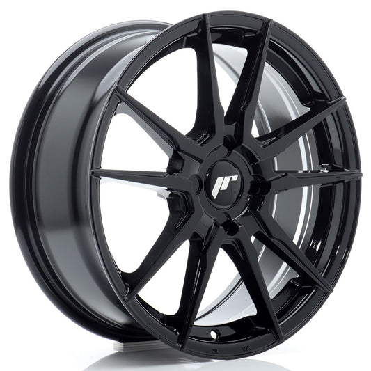 JR Wheels JR211770F14X2067GB1 JR Wheels JR21 17x7 ET20-40 4H BLANK Gloss Black