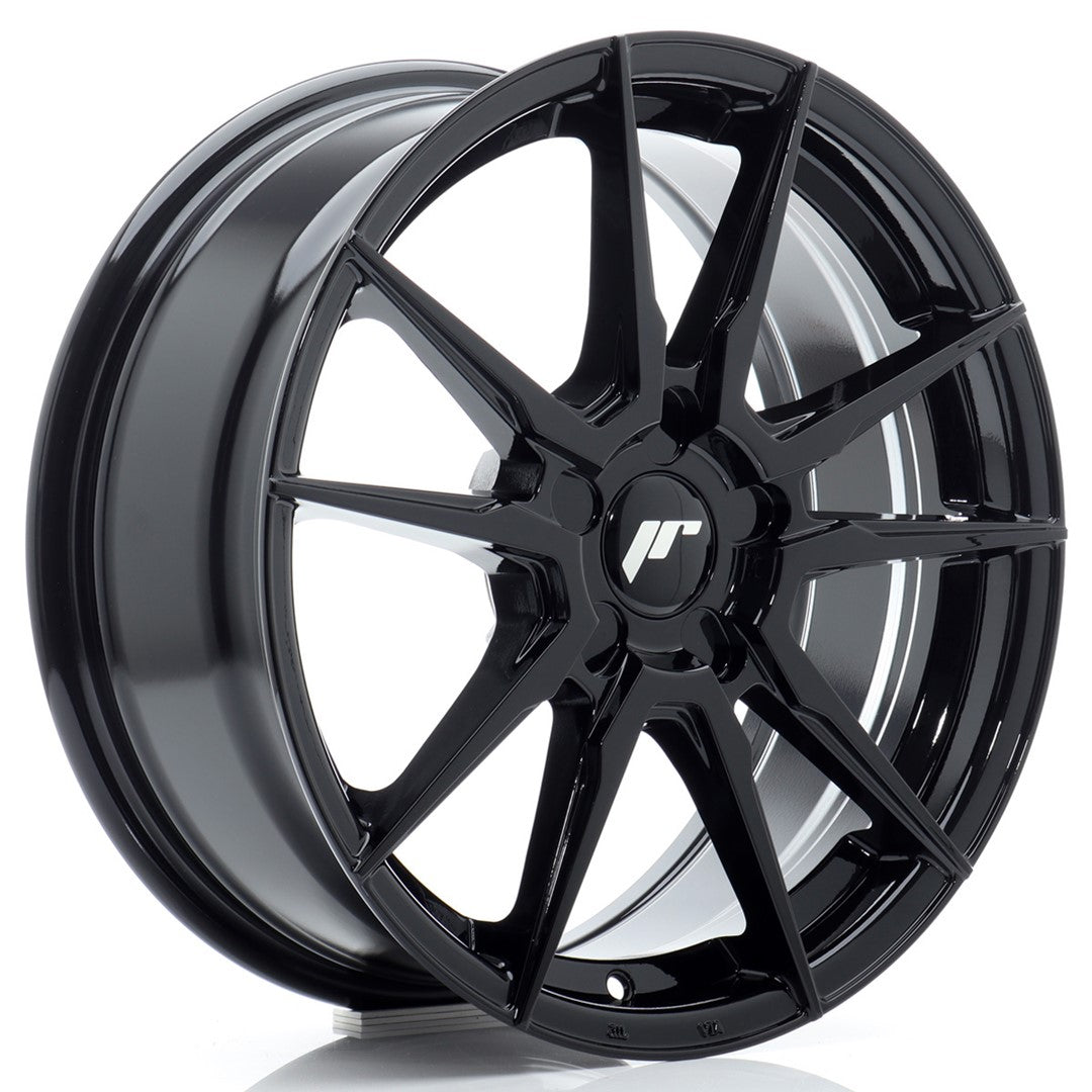 JR Wheels JR211770F15X2072GB1 JR Wheels JR21 17x7 ET20-40 5H BLANK Gloss Black