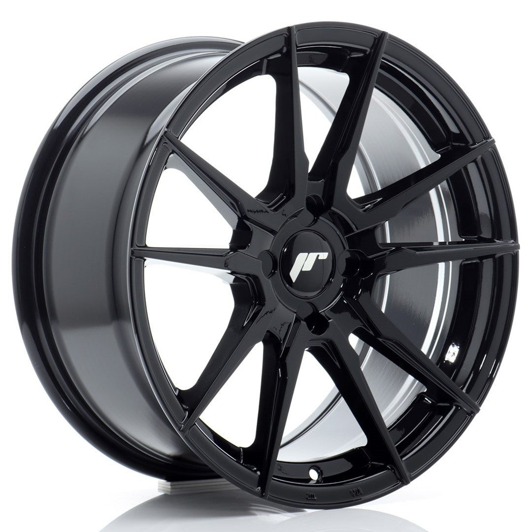 JR Wheels JR211780F24X2067GB1 JR Wheels JR21 17x8 ET20-35 4H BLANK Gloss Black