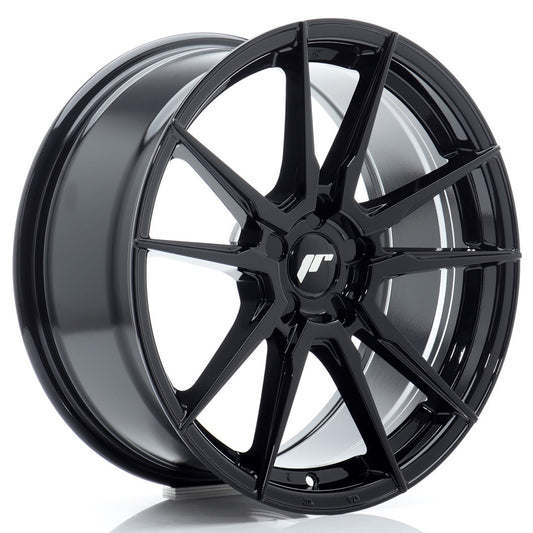 JR Wheels JR211880F15X2072GB1 JR Wheels JR21 18x8 ET20-40 5H BLANK Gloss Black