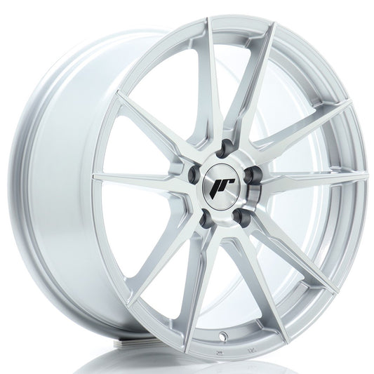 JR Wheels JR211885F15L4566SM1 JR Wheels JR21 18x8,5 ET45 5x112 Silver Machined Face