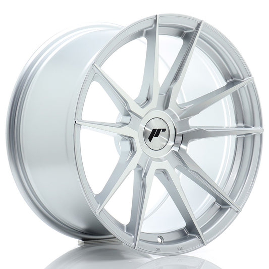 JR Wheels JR211895F2XX2072SM1 JR Wheels JR21 18x9,5 ET20-40 BLANK Silver Machined Face