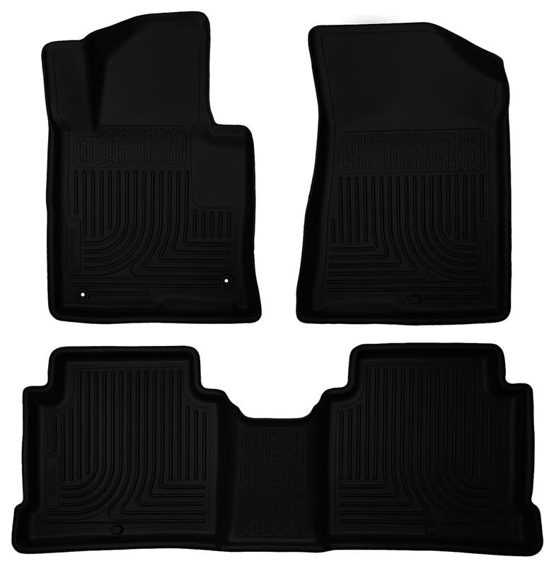 Husky Liners 2015 Hyundai Sonata Weatherbeater Black Front & 2nd Seat Floor Liners
