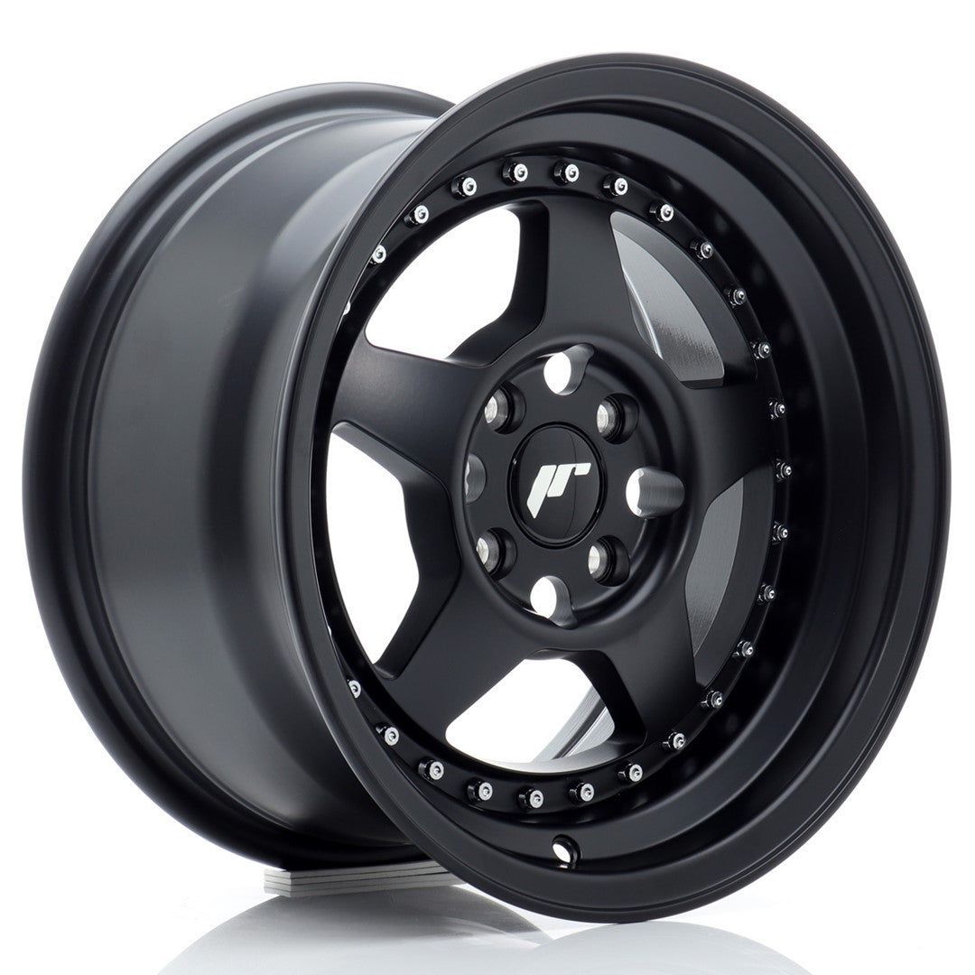 JR Wheels JR615804H2567BF1 JR Wheels JR6 15x8 ET25 4x100 Matt Black