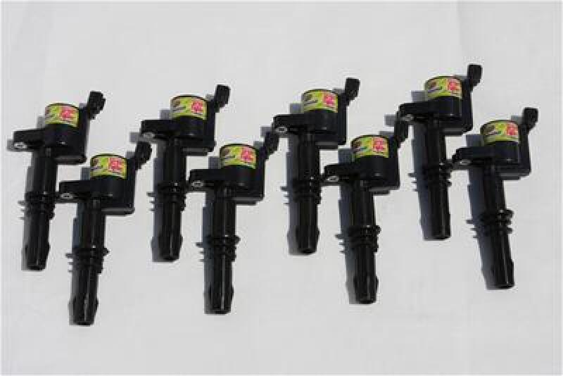 Granatelli Motor Sports Granatelli 05-10 Ford 4.6L/5.4L 3V OEM Coil Packs - Black (Set of 8)