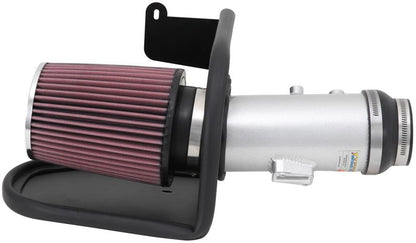 K&N Engineering K&N 13-14 Honda Accord 3.5L V6 69 Series Typhoon Air Intake System - Silver Cold Air Intake Kit