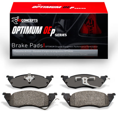 R1 Concepts R1 91-98 Dodge Dakota 4WD Front R1 Optimum OE Brake Pads