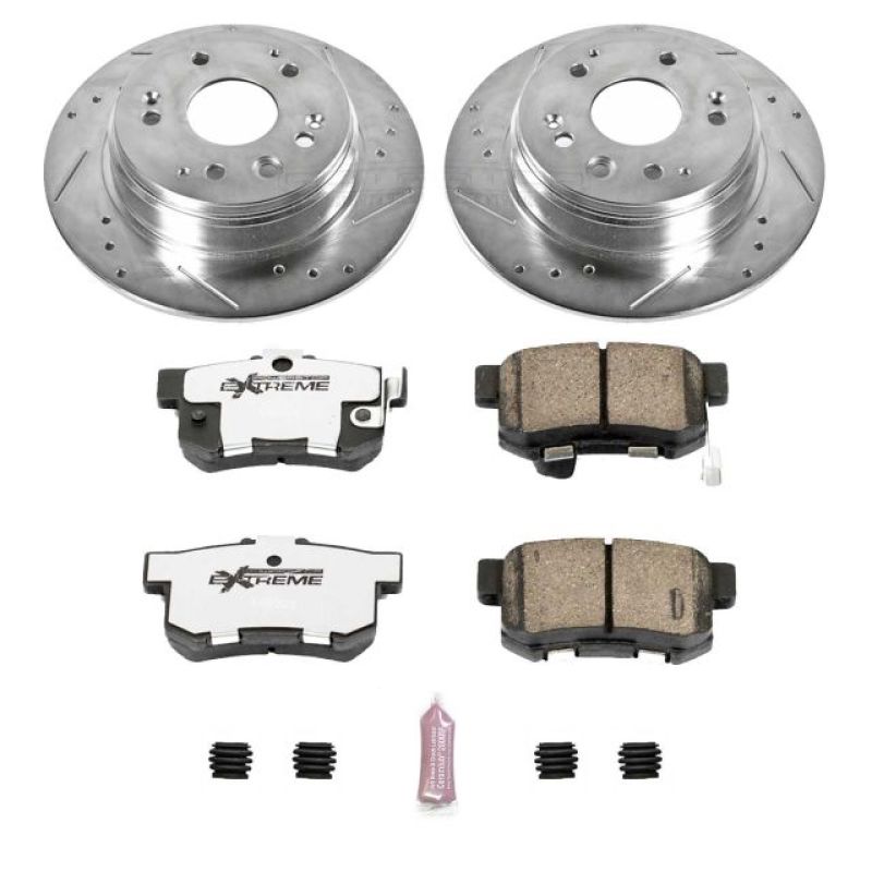 PowerStop Power Stop 99-03 Acura TL Rear Z26 Street Warrior Brake Kit