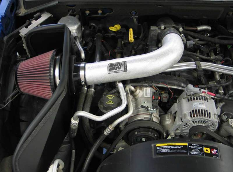 K&N Engineering K&N Performance Intake Kit PERF.INTAKE KIT;DODGE/MITSUBISHI DAKOTA/RAIDER, V6-3.7L, 07-08