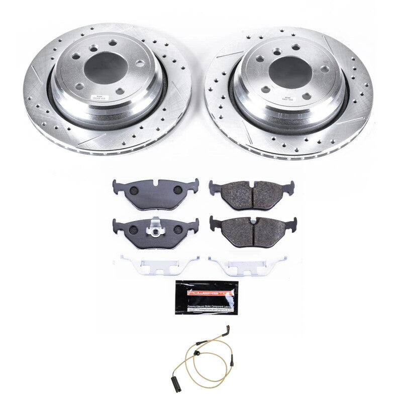 PowerStop Power Stop 99-03 BMW 540i Rear Track Day Brake Kit