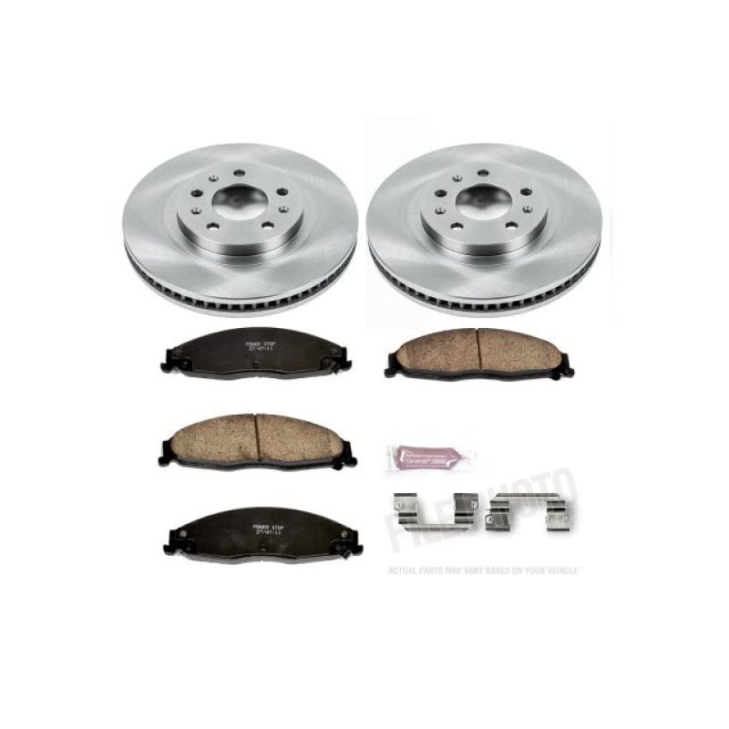 PowerStop Power Stop 03-07 Cadillac CTS Front Autospecialty Brake Kit
