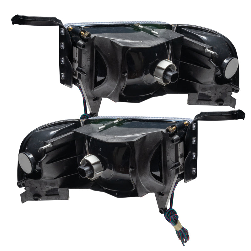 ORACLE Lighting Oracle 94-02 Dodge Ram Pre-Assembled Halo Headlights - ColorSHIFT