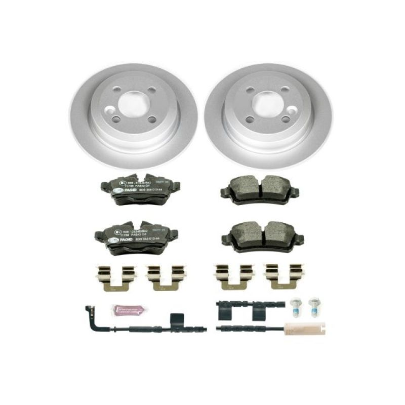 PowerStop Power Stop 07-10 Mini Cooper Rear Euro-Stop Brake Kit