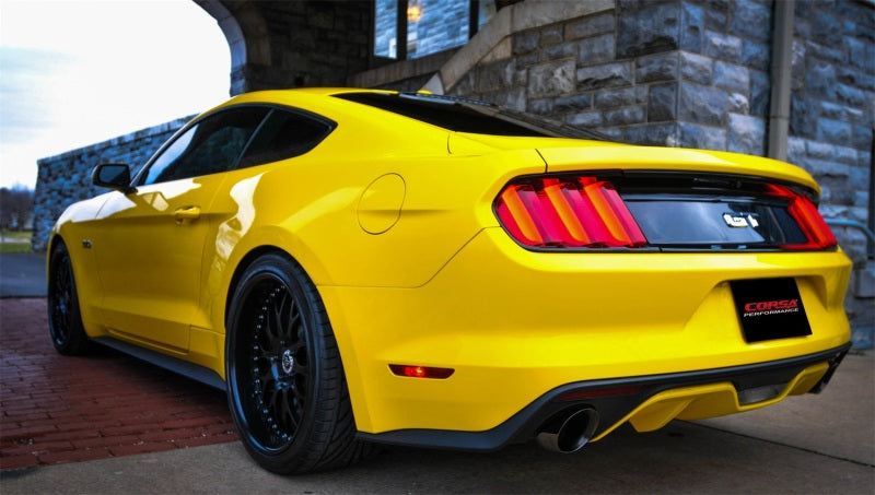 CORSA Performance Corsa 2015-2024 Ford Mustang GT 5.0 3in Double X Pipe Will Fit Factory Exhaust