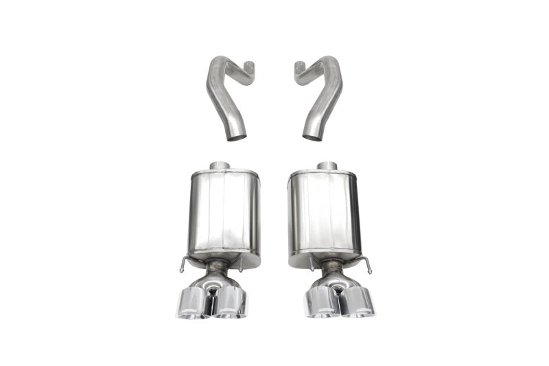 CORSA Performance Corsa 06-13 Chevy Corvette C6 Z06 7.0L / 09-13 ZR1 6.2L Polished Axle-Back Exhaust w/4.5in Twin Tips