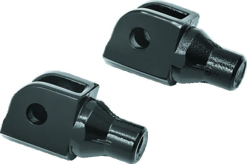 Kuryakyn Front Tapered Peg Adapter Gloss Black