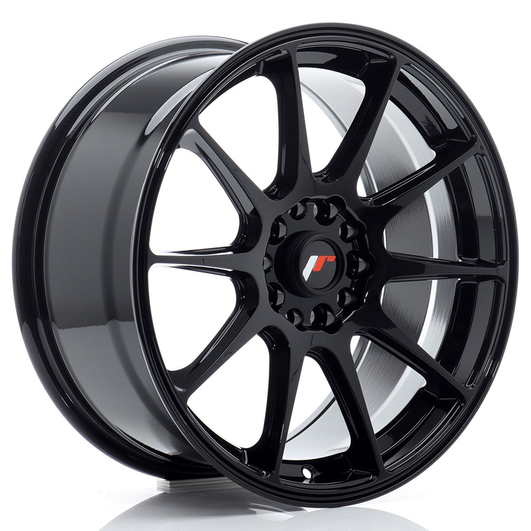 JR Wheels JR11178142567GB1 JR Wheels JR11 17x8 ET25 4x100/108 Gloss Black