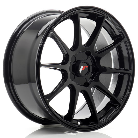 JR Wheels JR1117805X2067GB1 JR Wheels JR11 17x8 ET20-35 5H BLANK Gloss Black