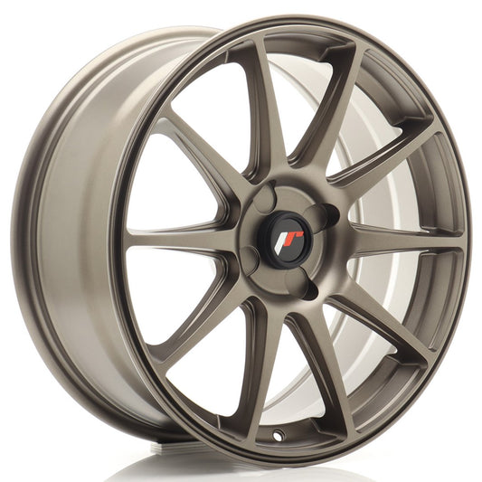 JR Wheels JR1118754X2067MBZ1 JR Wheels JR11 18x7,5 ET20-40 4H BLANK Matt Bronze