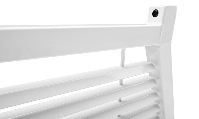 BackRack 99-23 Ford F-250/350 SD Louvered Rack Frame ONLY (Req. HW) - White