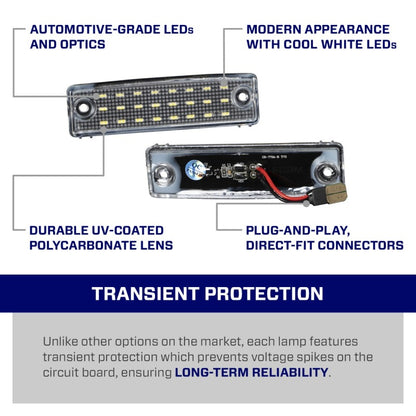 Form Lighting 2014 4Runner LED License Plate Lights (Pair)