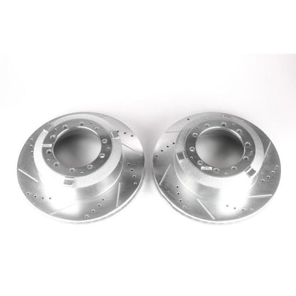 PowerStop Power Stop 13-20 Ram 5500 Rear Drilled & Slotted Rotor - Pair