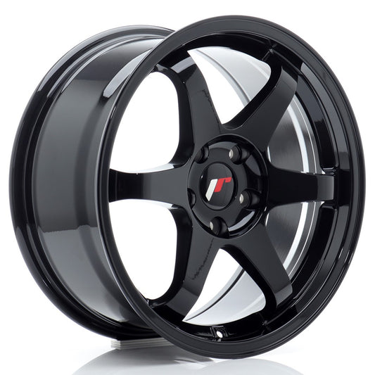 JR Wheels JR317804H3567GB JR Wheels JR3 17x8 ET35 4x100 Gloss Black